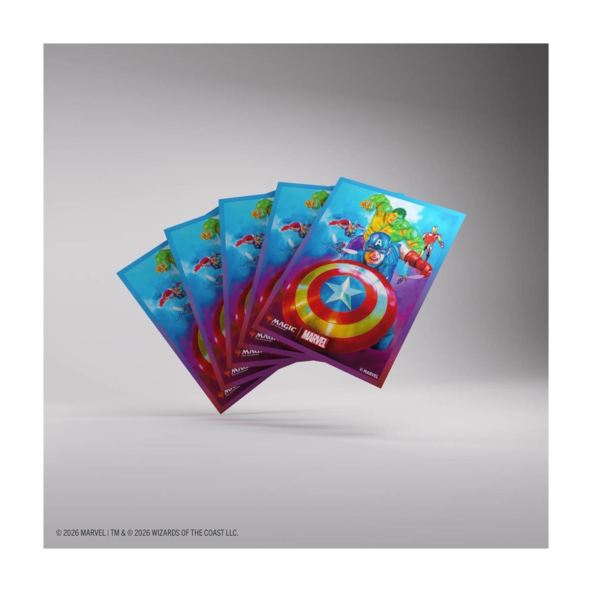 105 Buste Art Sleeves - Magic Super Heroes - Captain America