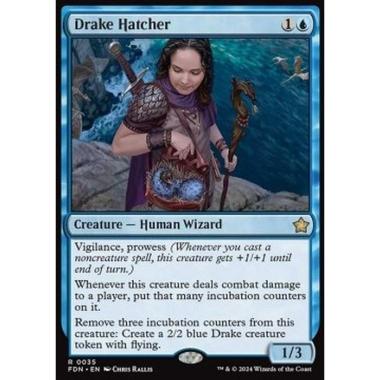 Drake Hatcher - Drake Hatcher - [FDN][NM] [Foil]