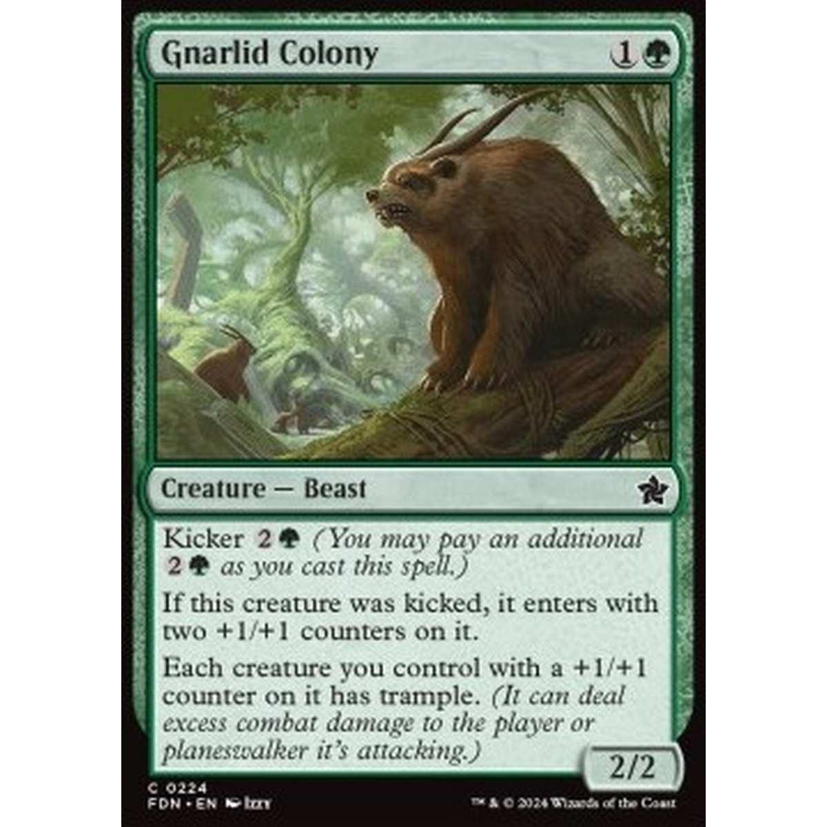 Gnarlid Colony - Gnarlid Colony - [FDN][NM] [Foil]
