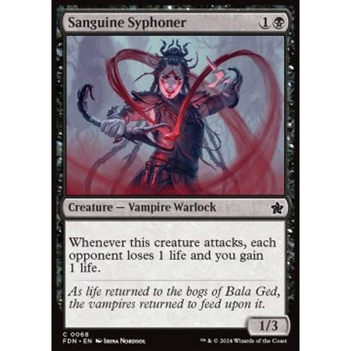 Sanguine Syphoner - Sanguine Syphoner - [FDN][NM] [Foil]