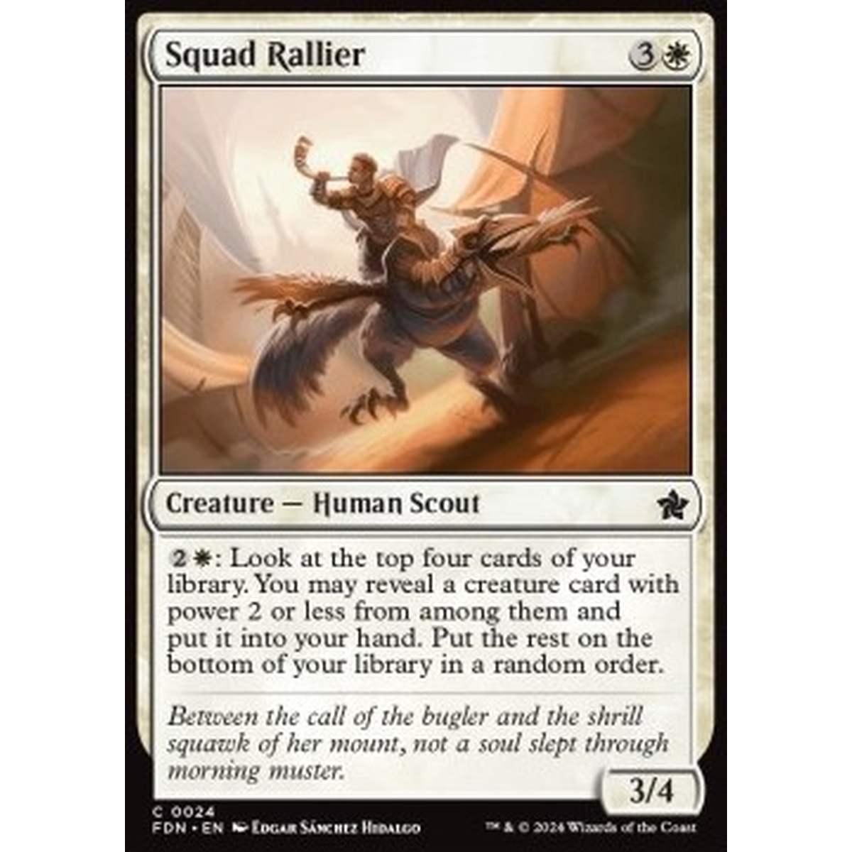 Squad Rallier - Squad Rallier - [FDN][NM] [Foil]