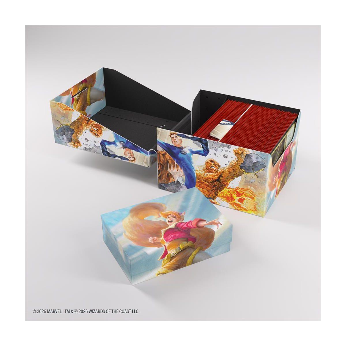 Deck Box Soft Crate 100+ XL Sideloading Marvel - Fantastic Four / Go Nuts