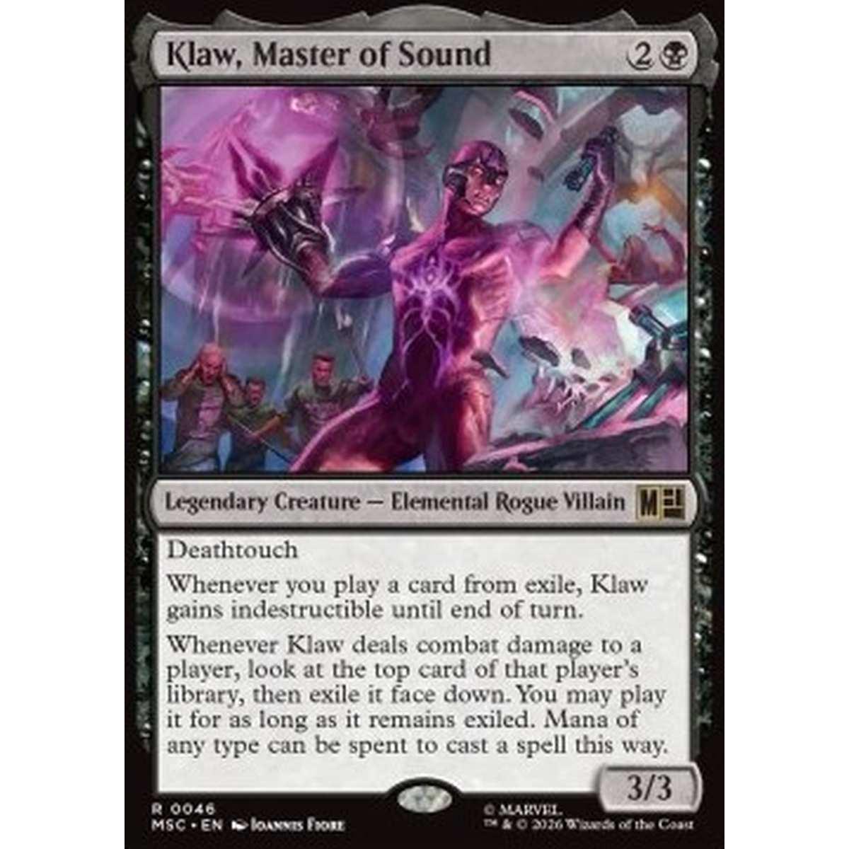 Klaw, Master of Sound - Klaw, Master of Sound - [MSC][NM]