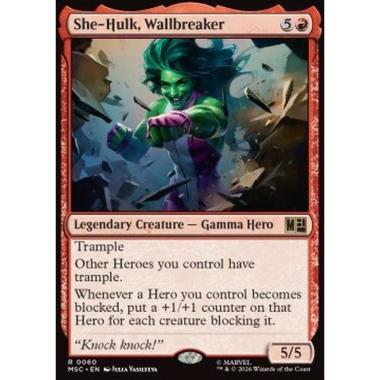 She-Hulk, Wallbreaker - She-Hulk, Wallbreaker - [MSC][NM]