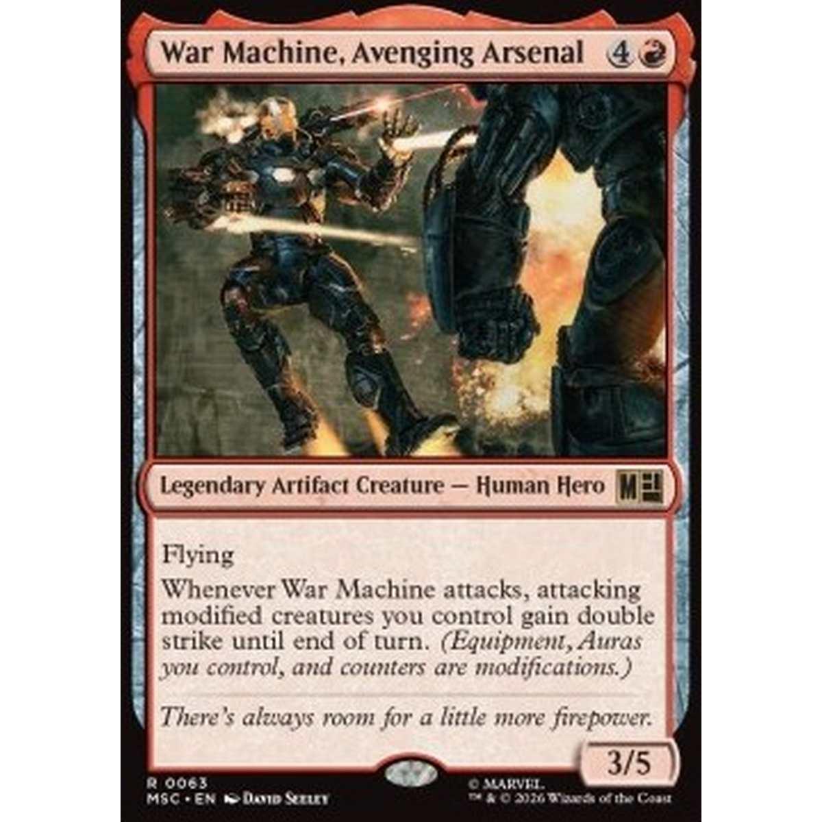 War Machine, Avenging Arsenal - War Machine, Avenging Arsenal - [MSC][NM]