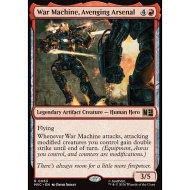 War Machine, Avenging Arsenal - War Machine, Avenging Arsenal - [MSC][NM]