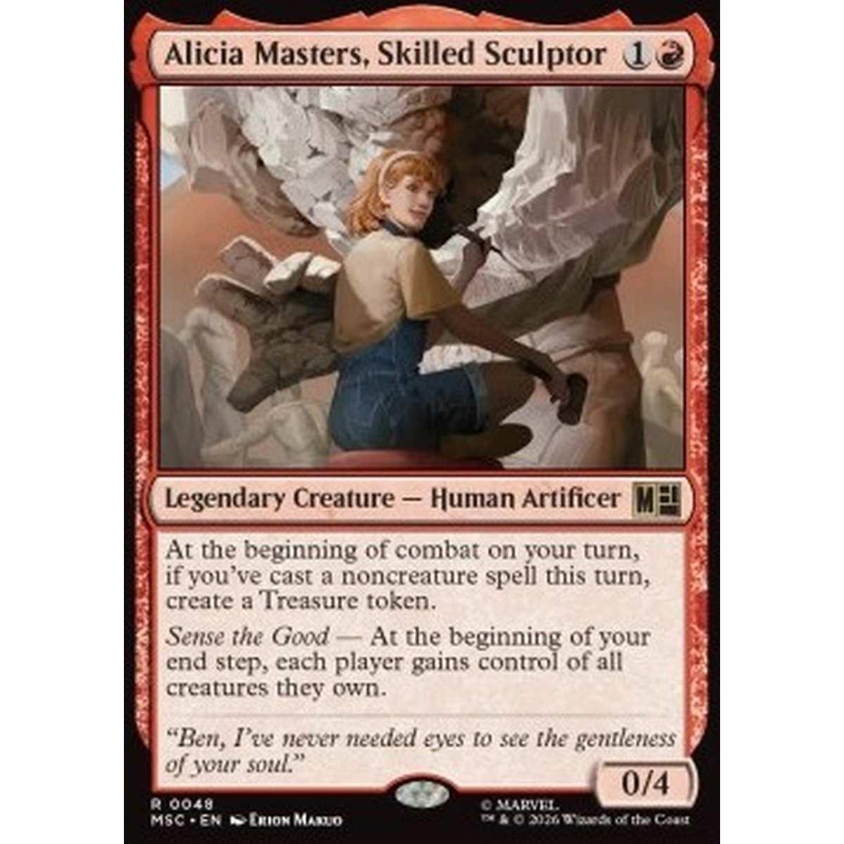 Alicia Masters, Skilled Sculptor - Alicia Masters, Skilled Sculptor - [MSC][NM]