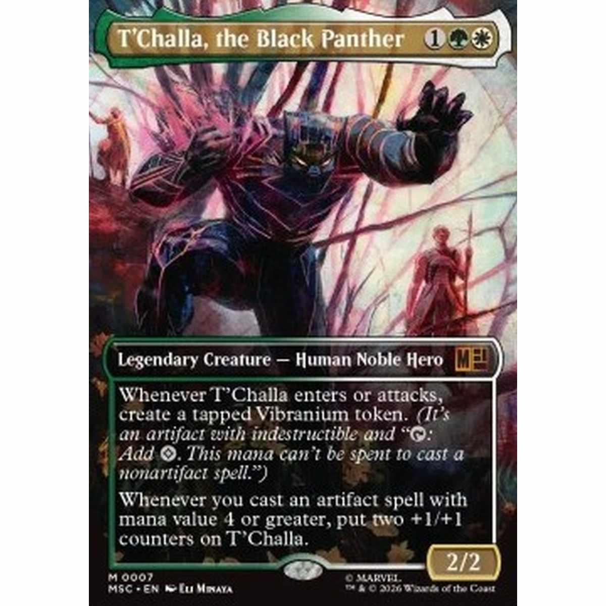 T'Challa, the Black Panther - T'Challa, the Black Panther - [MSC][NM]