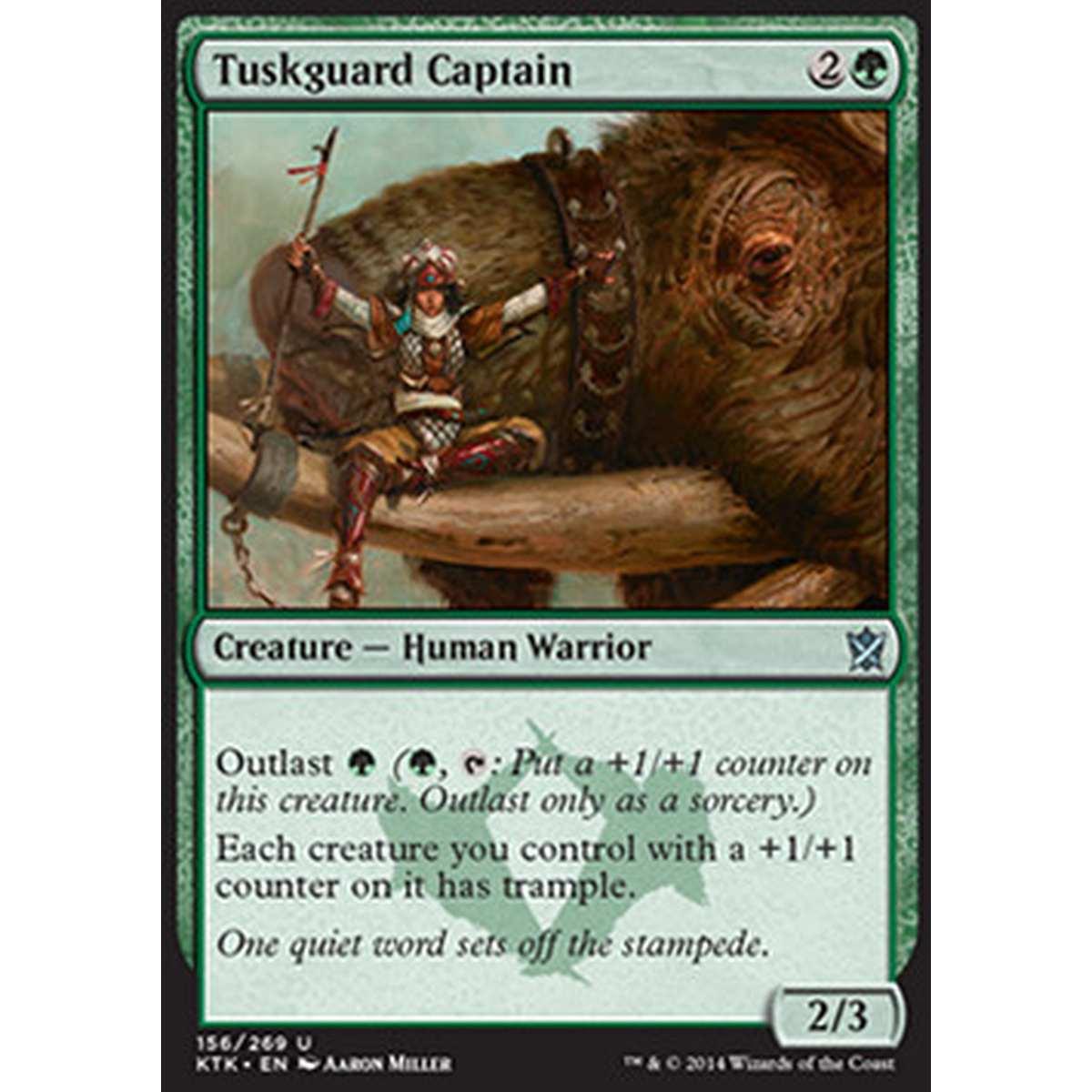 Tuskguard Captain - Capitano della Guardia di Zanne - [KTK] [NM]