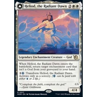 Heliod, the Radiant Dawn // Heliod, the Warped Eclipse - Heliod, the Radiant Dawn // Heliod, the Warped Eclipse - [MOM][NM] [Foil]