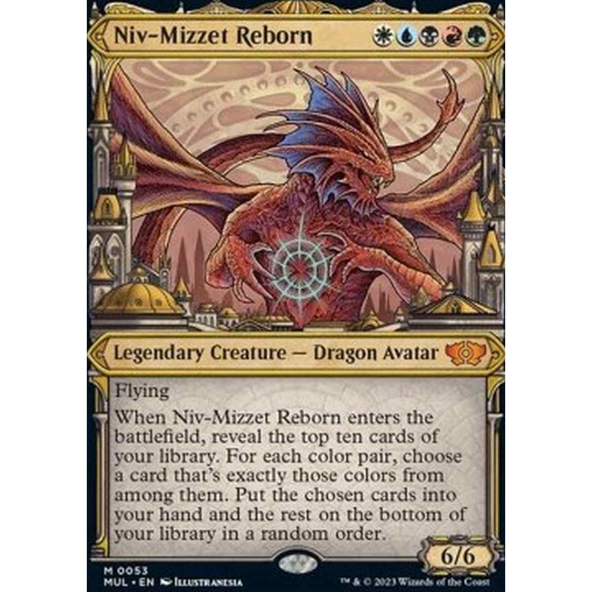 Niv-Mizzet Reborn (V.1) - Niv-Mizzet Rinato (V.1) - [MUL][NM]