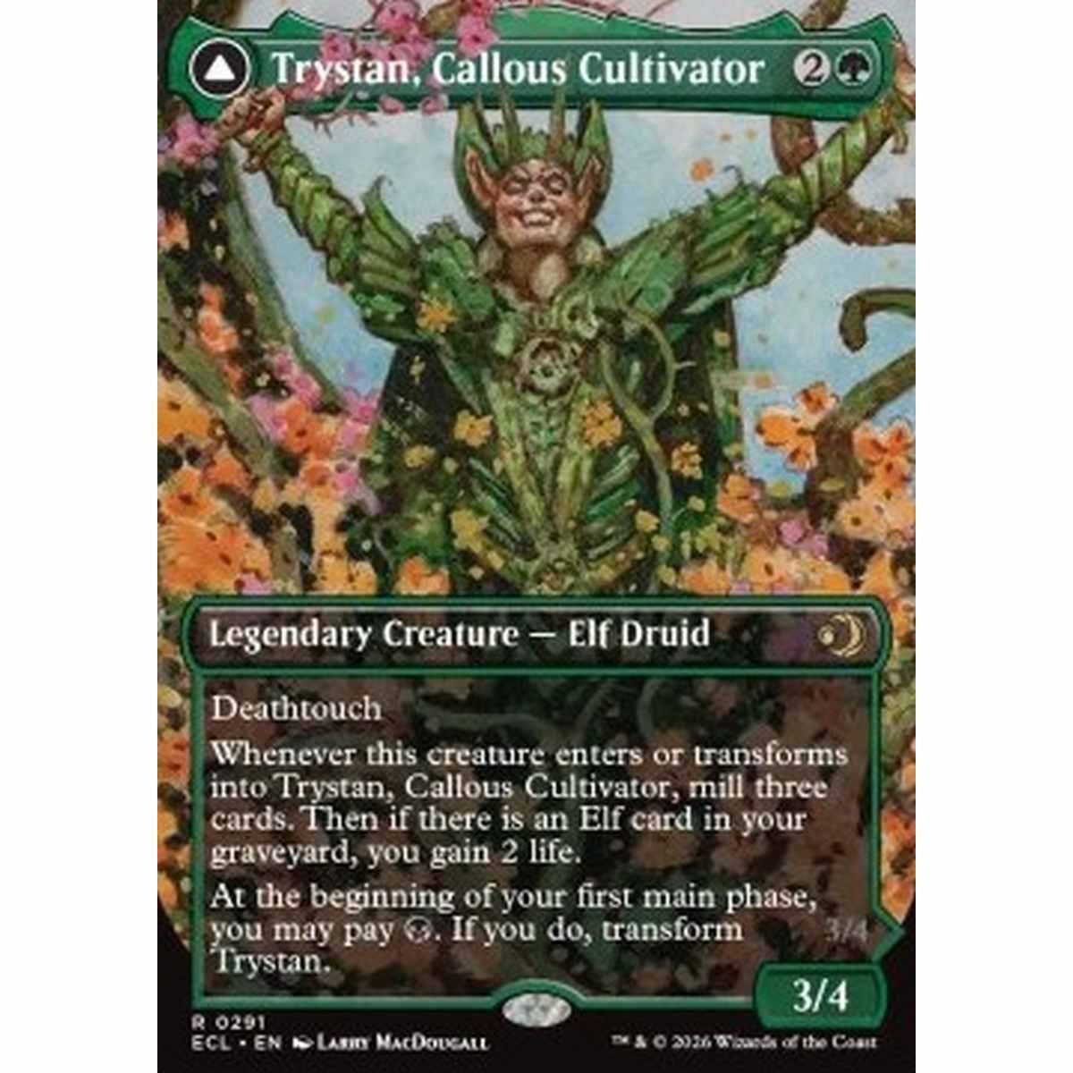 Trystan, Callous Cultivator // Trystan, Penitent Culler - Trystan, Callous Cultivator // Trystan, Penitent Culler - [XECL][NM] [Foil]