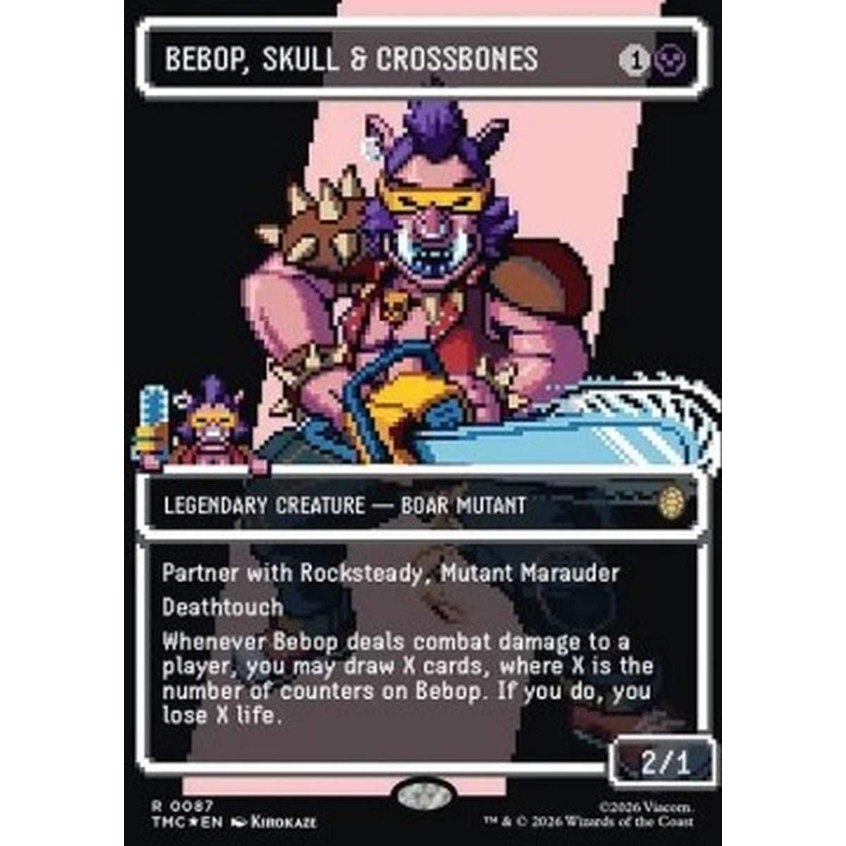 Bebop, Skull & Crossbones (V.2) - Bebop, Skull & Crossbones (V.2) - [XTMC][NM] [Foil]