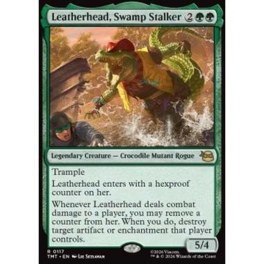 Leatherhead, Swamp Stalker - Leatherhead, Swamp Stalker - [TMT][NM] [Foil]