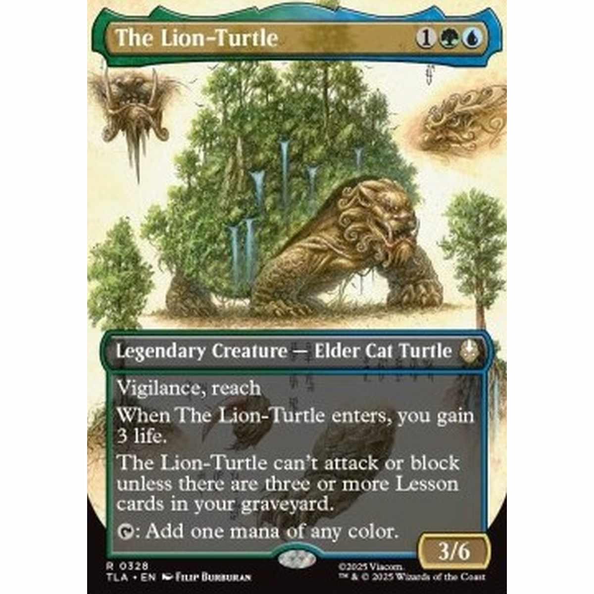 The Lion-Turtle - The Lion-Turtle - [XTLA][NM] [Foil]