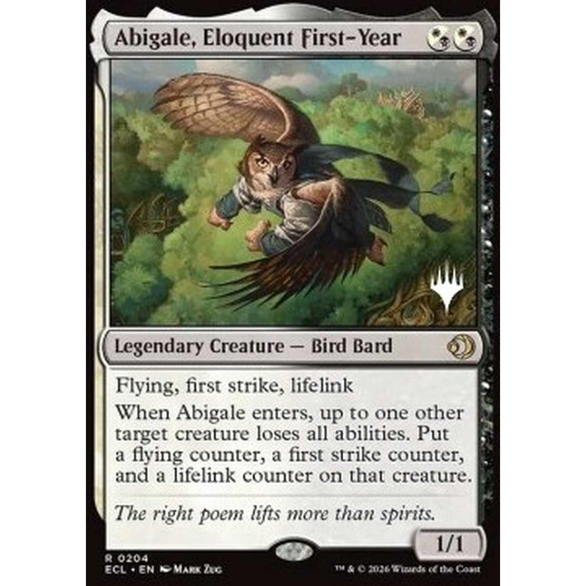 Abigale, Eloquent First-Year - Abigale, Eloquent First-Year - [PECL][NM]