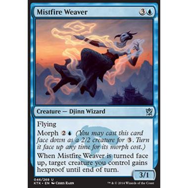 Mistfire Weaver - Tessitrice di Pirobruma - [KTK] [NM]
