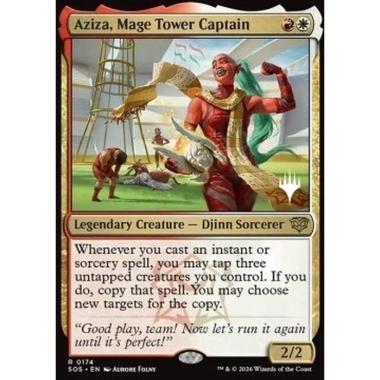 Aziza, Mage Tower Captain - Aziza, Mage Tower Captain - [PSOS][NM]