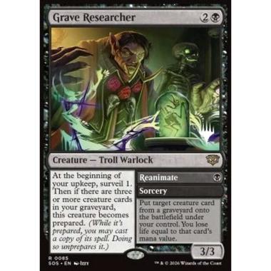 Grave Researcher // Reanimate - Grave Researcher // Reanimate - [PSOS][NM]