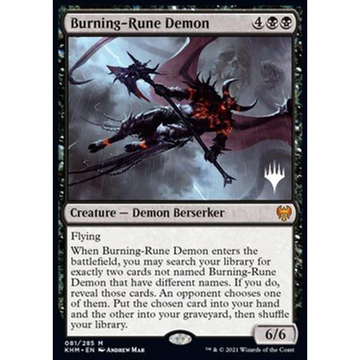 Burning-Rune Demon (V.2) - Burning-Rune Demon (V.2) - [PKHM][NM]