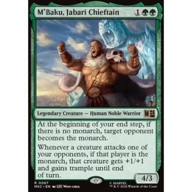 M'Baku, Jabari Chieftain - M'Baku, Jabari Chieftain - [MSC][NM]