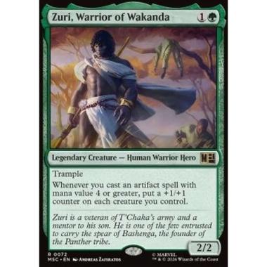 Zuri, Warrior of Wakanda - Zuri, Warrior of Wakanda - [MSC][NM]