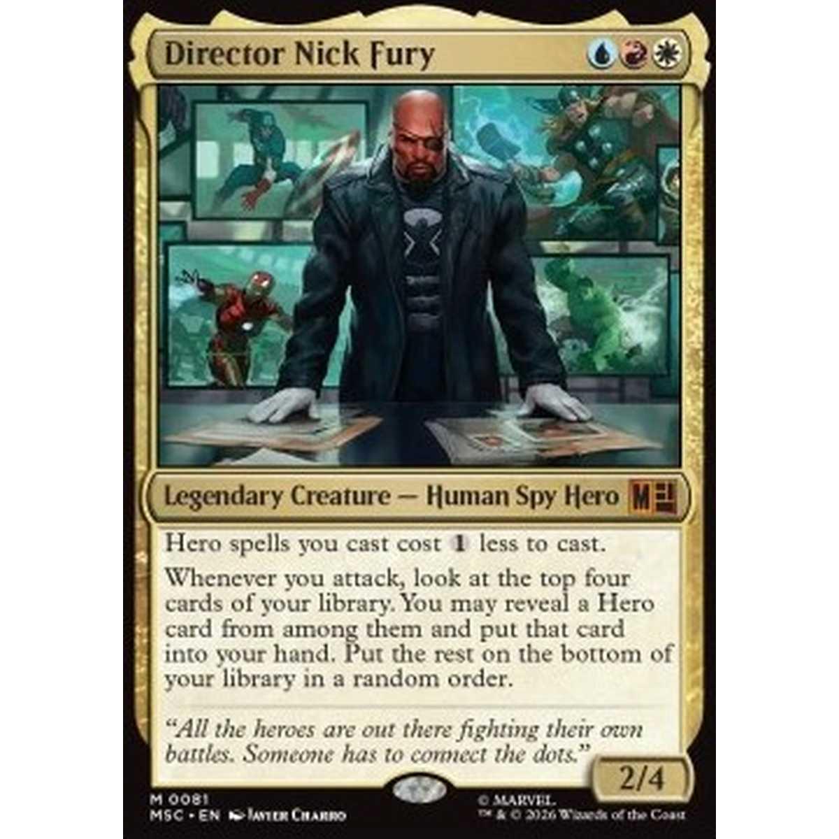 Director Nick Fury - Director Nick Fury - [MSC][NM]