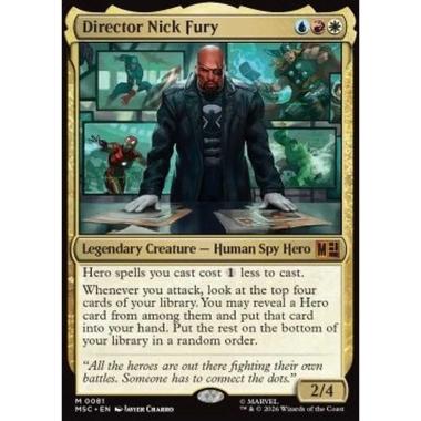 Director Nick Fury - Director Nick Fury - [MSC][NM]