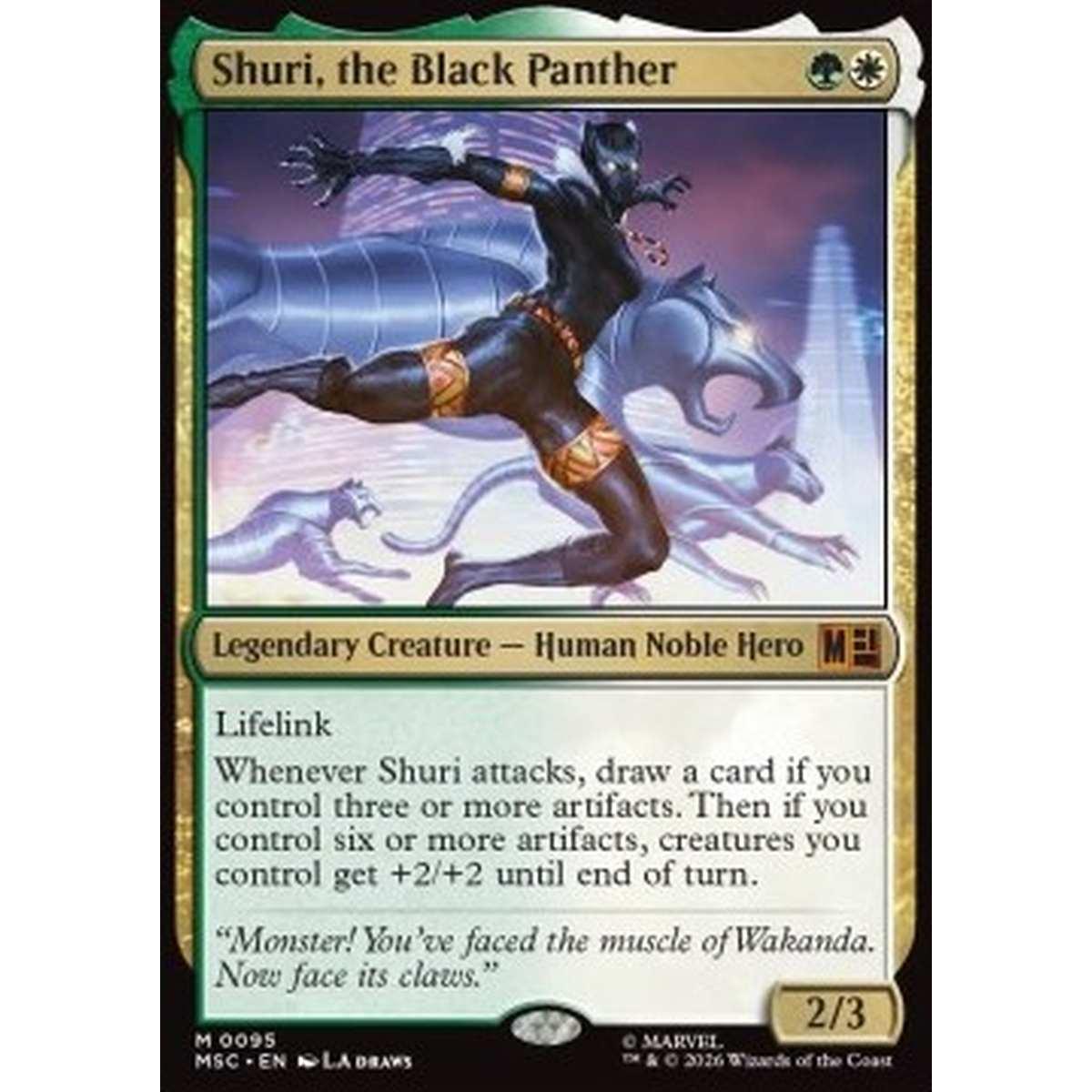 Shuri, the Black Panther - Shuri, the Black Panther - [MSC][NM]