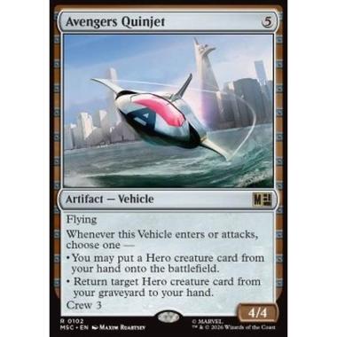 Avengers Quinjet - Avengers Quinjet - [MSC][NM]