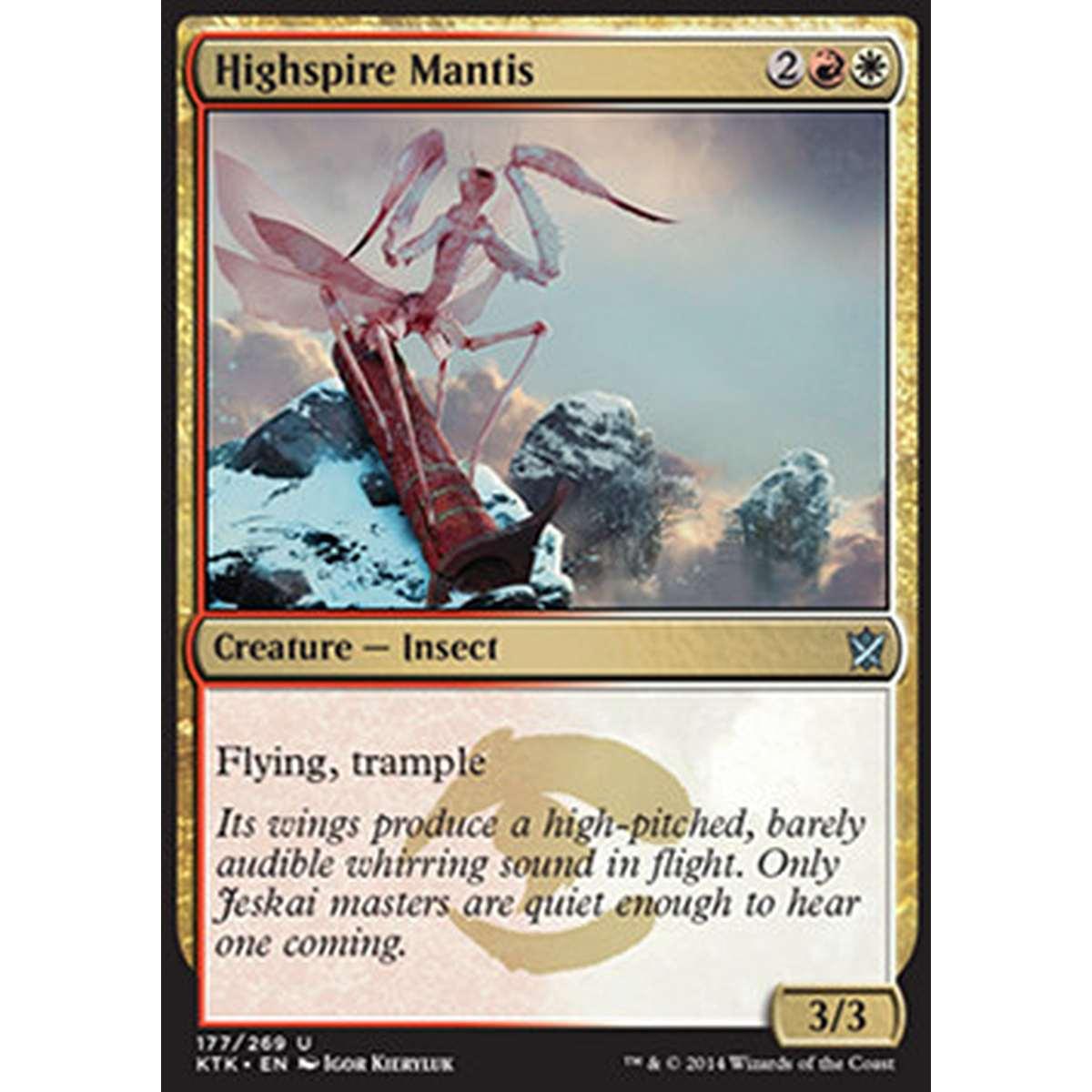 Highspire Mantis - Mantide di Altopicco - [KTK] [NM]