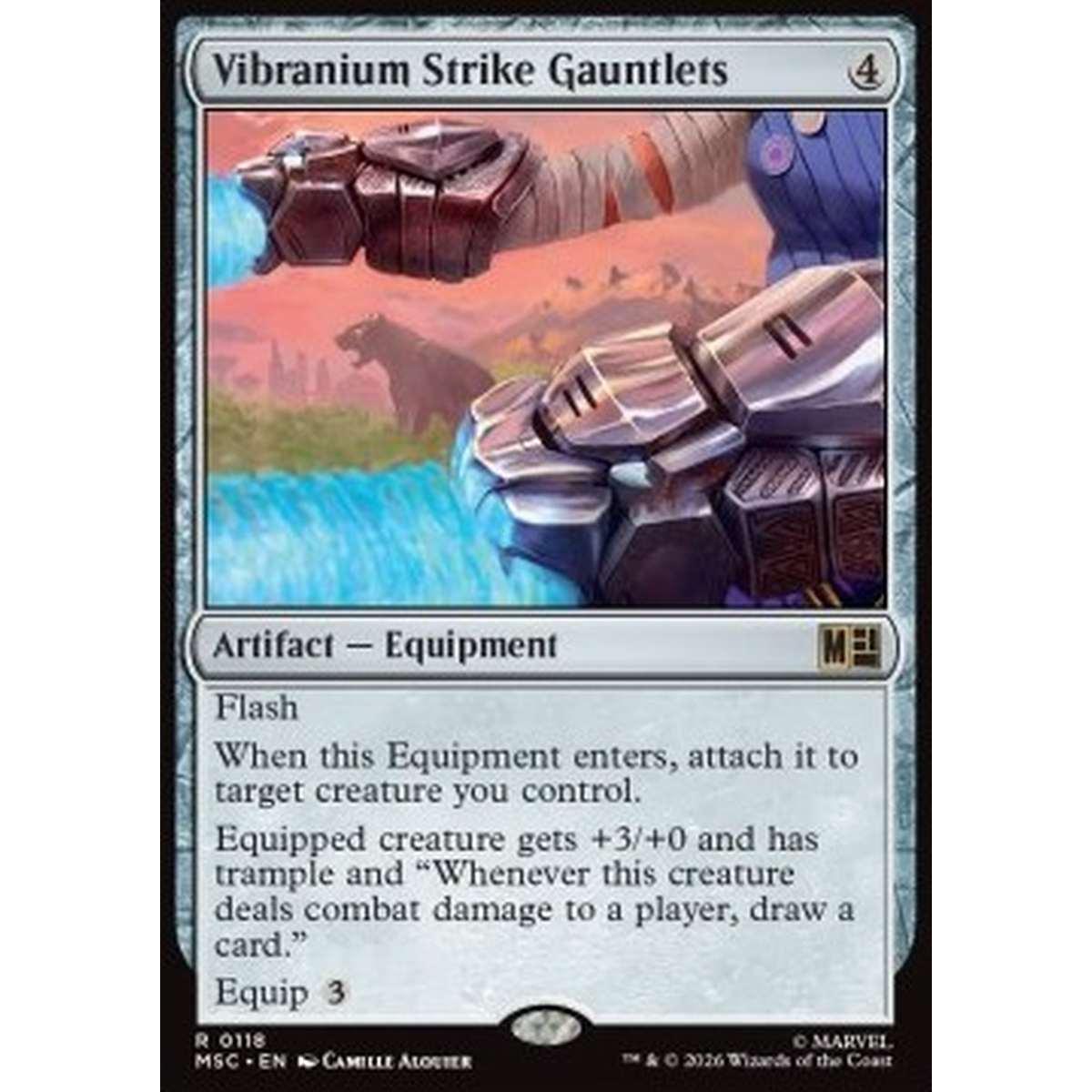 Vibranium Strike Gauntlets - Vibranium Strike Gauntlets - [MSC][NM]
