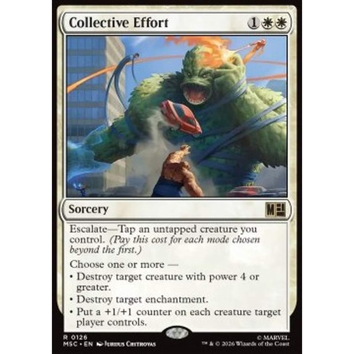 Collective Effort - Sforzo Collettivo - [MSC][NM]