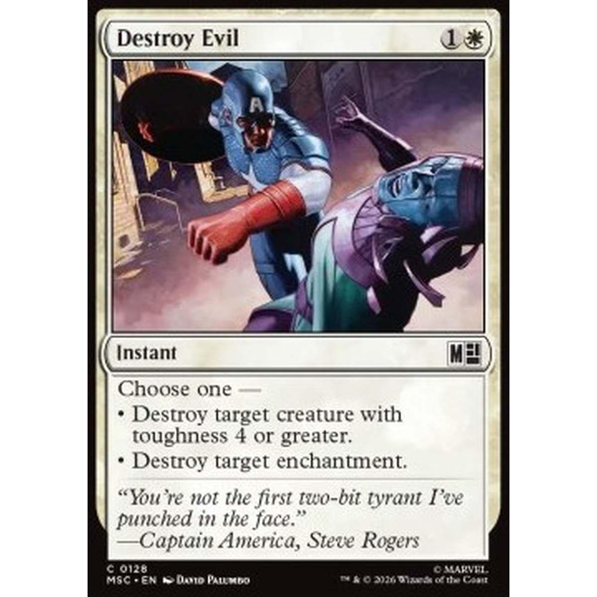 Destroy Evil - Distruggere il Male - [MSC][NM]