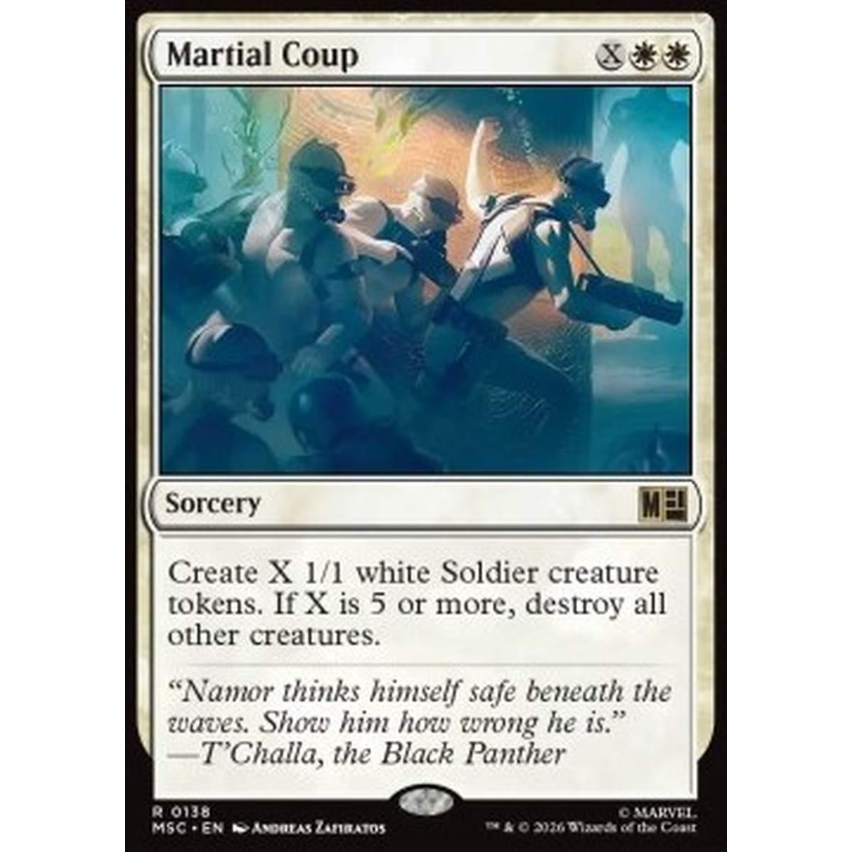 Martial Coup - Colpo Militare - [MSC][NM]