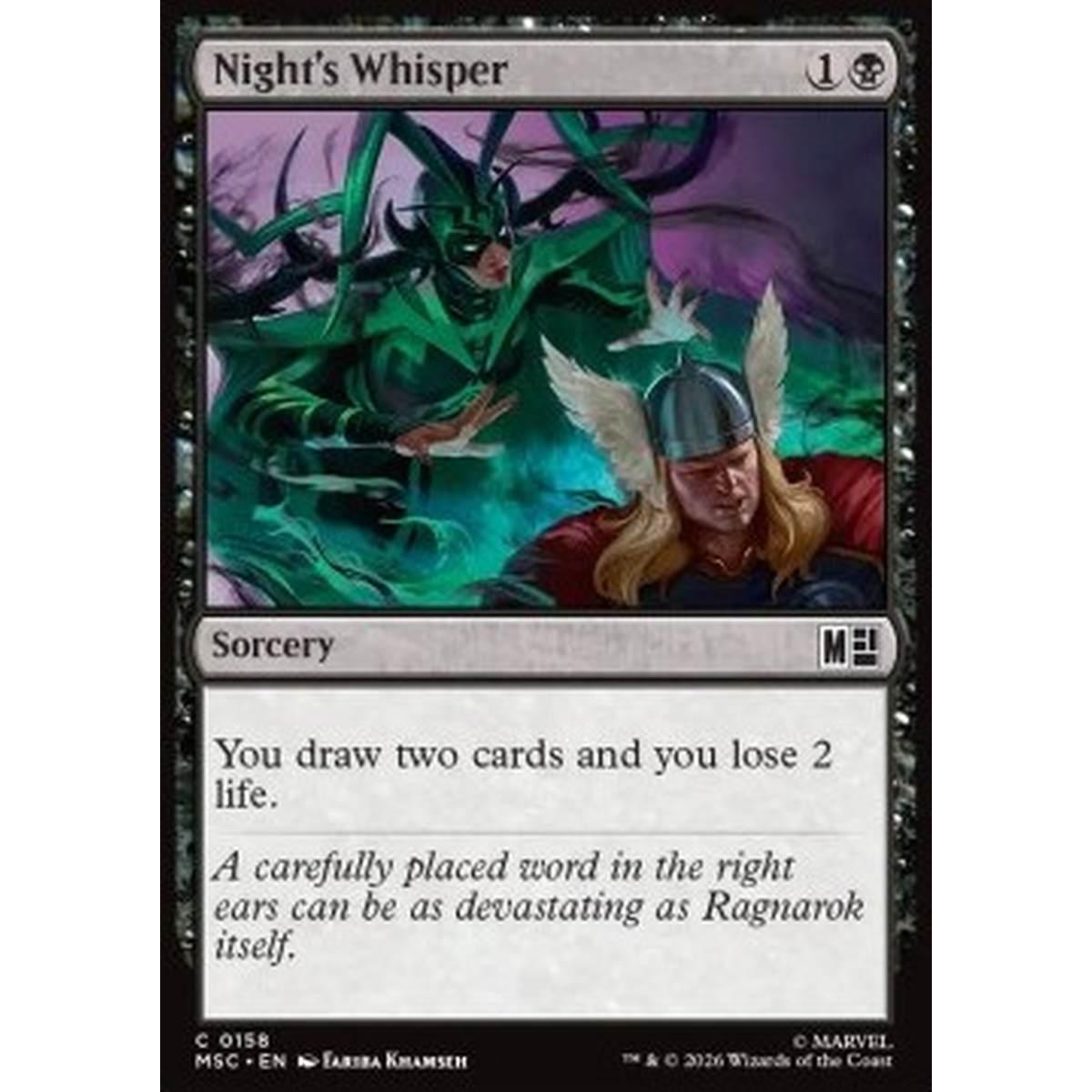 Night's Whisper - Sussurri della Notte - [MSC][NM]