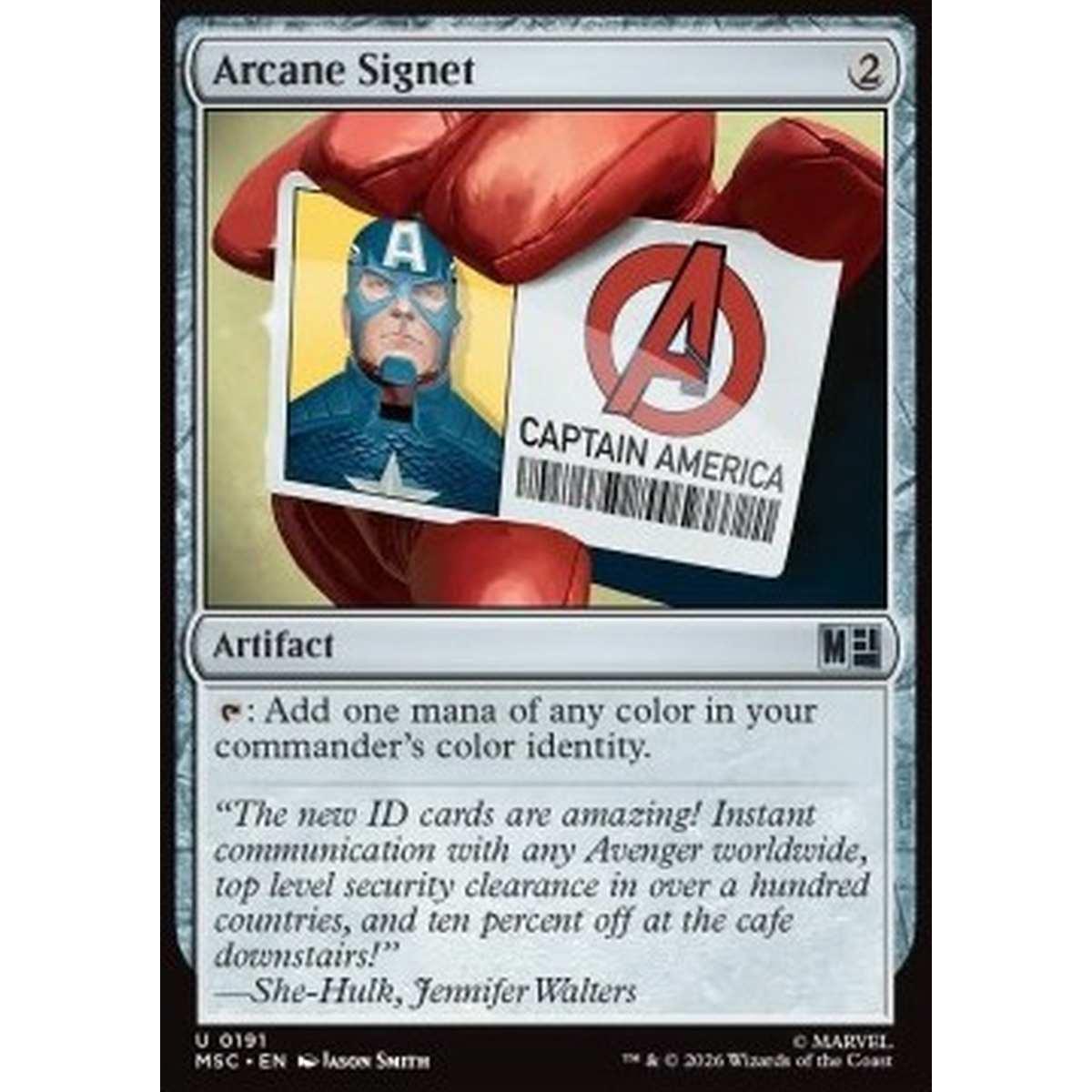 Arcane Signet (V.1) - Sigillo Arcano (V.1) - [MSC][NM]