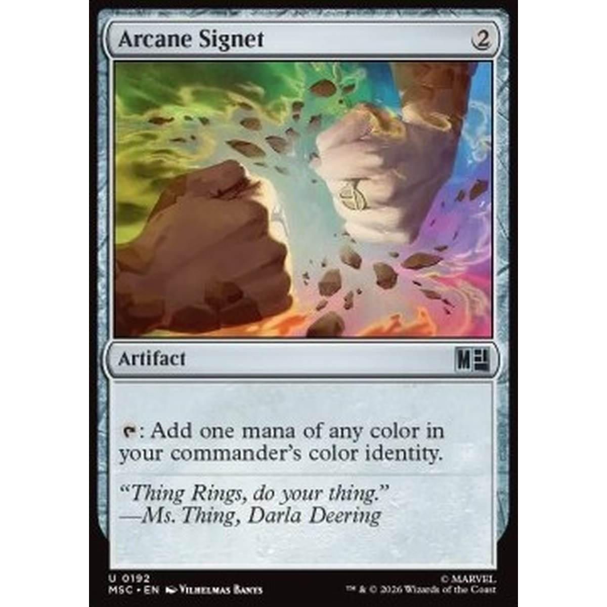 Arcane Signet (V.2) - Sigillo Arcano (V.2) - [MSC][NM]