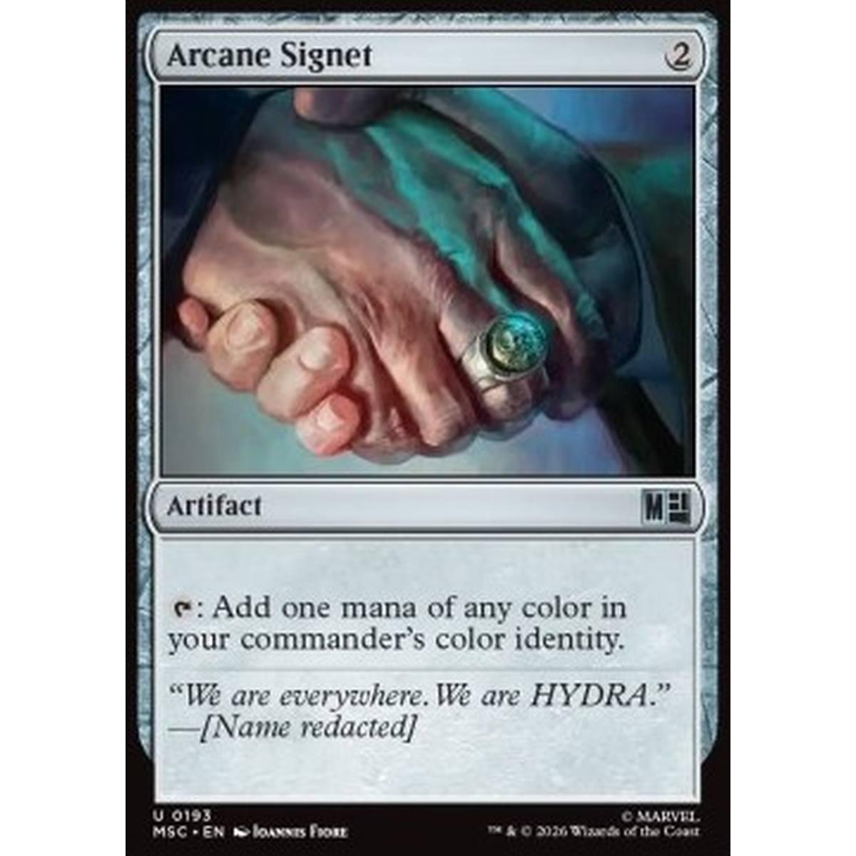 Arcane Signet (V.3) - Sigillo Arcano (V.3) - [MSC][NM]