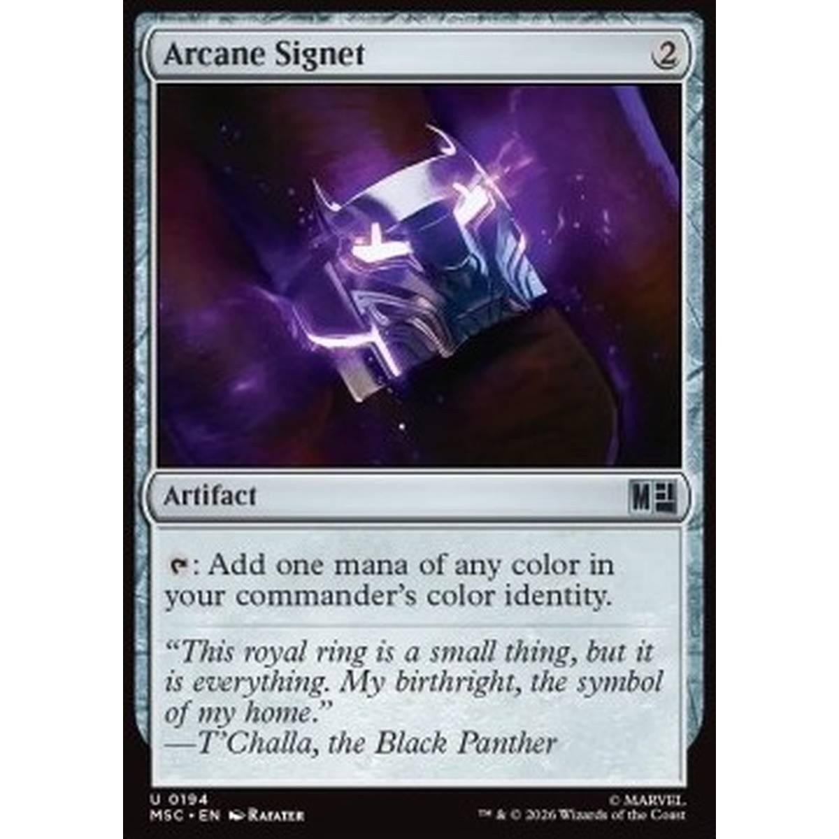 Arcane Signet (V.4) - Sigillo Arcano (V.4) - [MSC][NM]