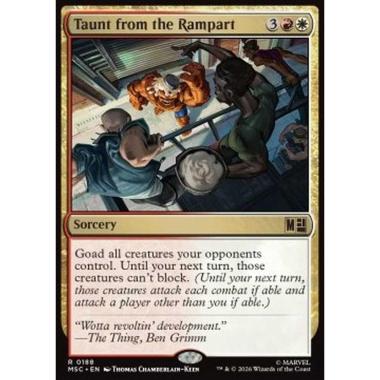 Taunt from the Rampart - Provocazione dal Bastione - [MSC][NM]