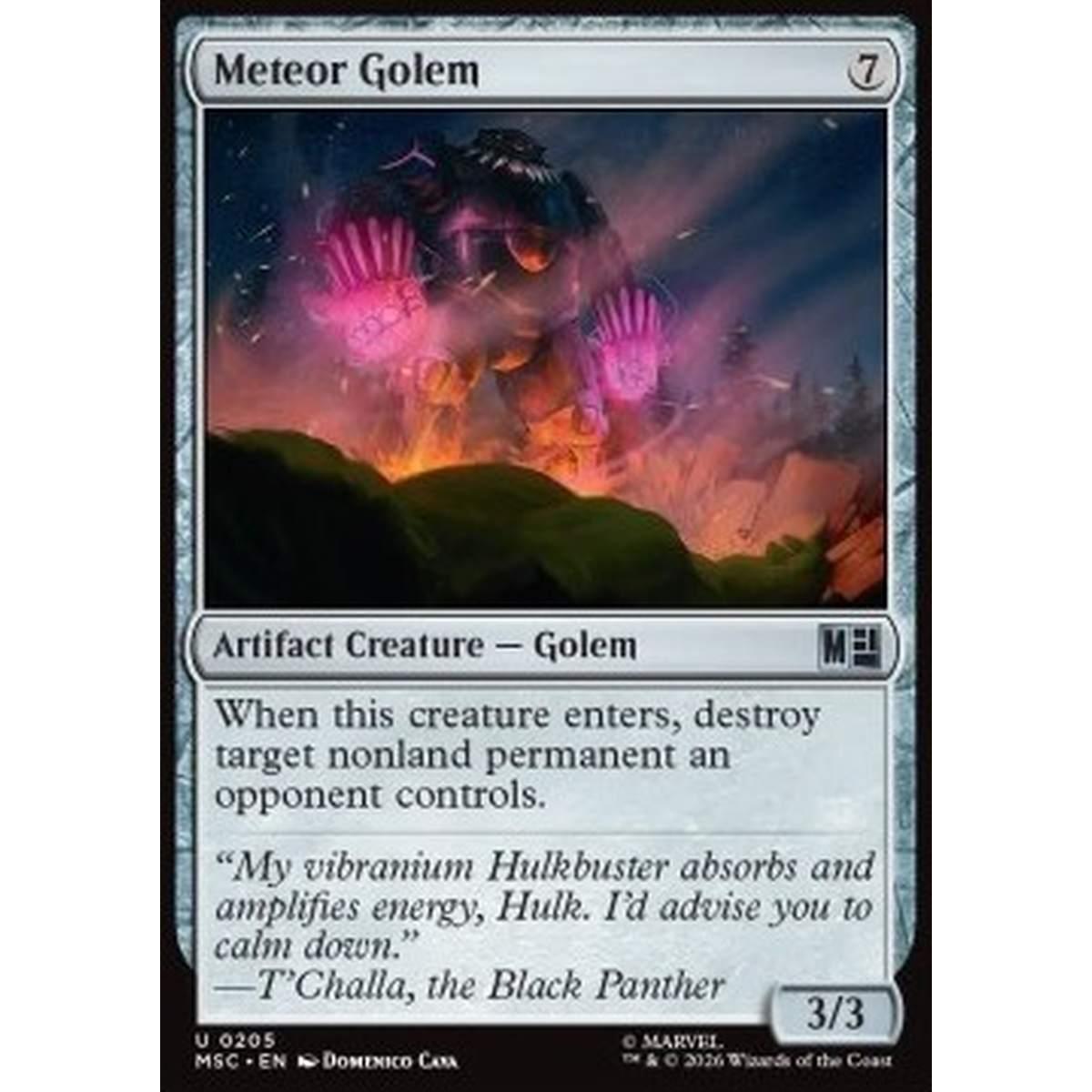 Meteor Golem - Golem Meteora - [MSC][NM]