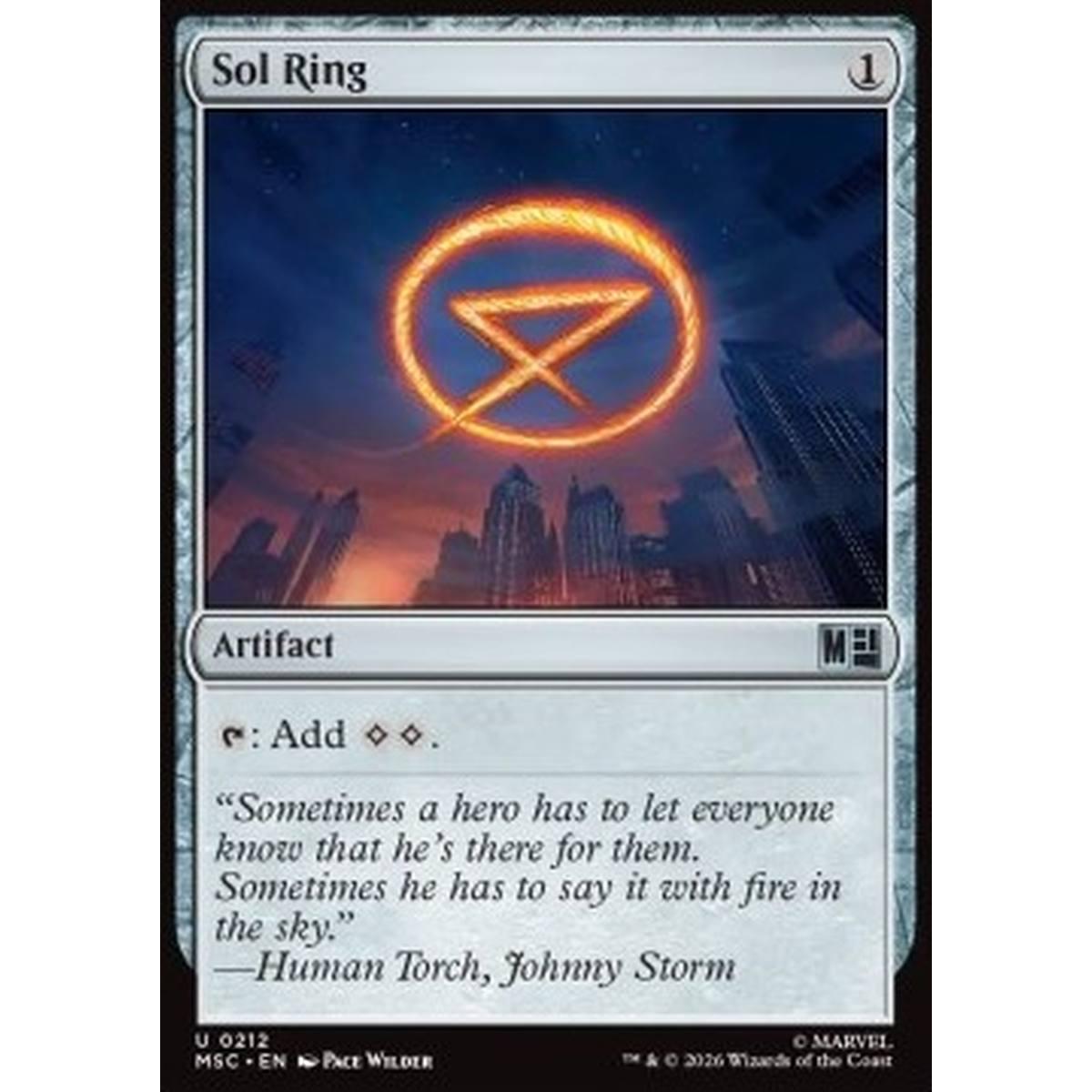 Sol Ring (V.2) - Anello Solare (V.2) - [MSC][NM]