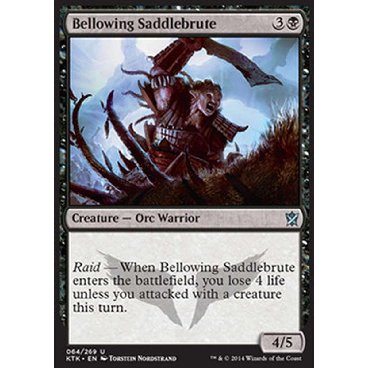 Bellowing Saddlebrute - Cavaliera Bestiale Urlante - [KTK] [NM]