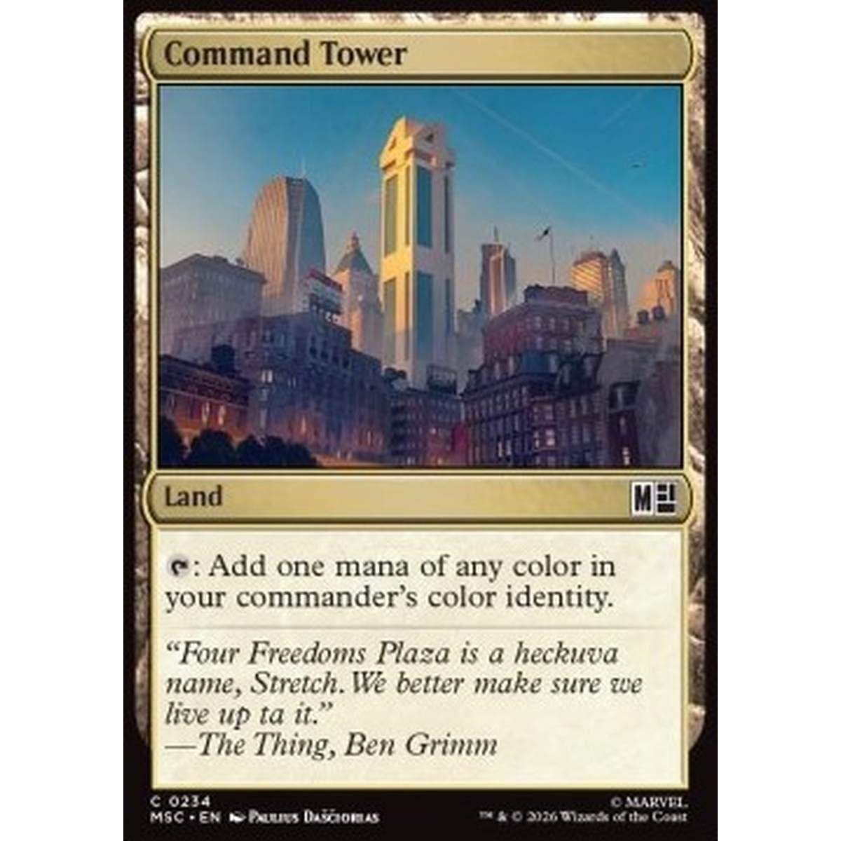 Command Tower (V.2) - Torre di Comando (V.2) - [MSC][NM]