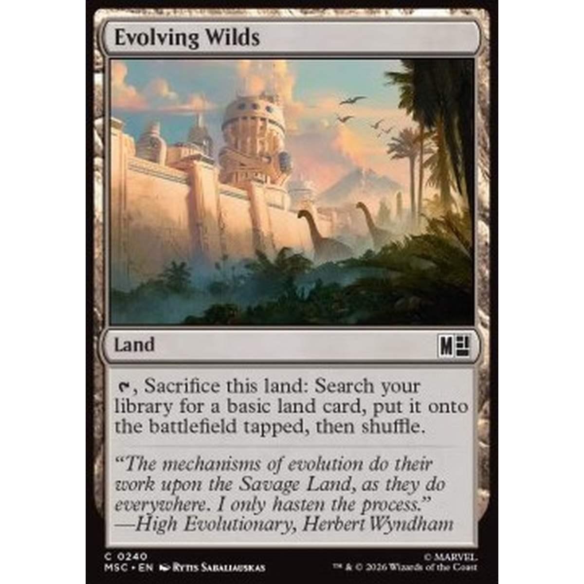 Evolving Wilds - Terre Selvagge in Evoluzione - [MSC][NM]