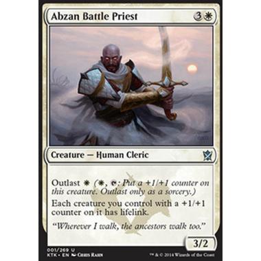 Abzan Battle Priest - Sacerdote Guerriero Abzan - [KTK] [NM]
