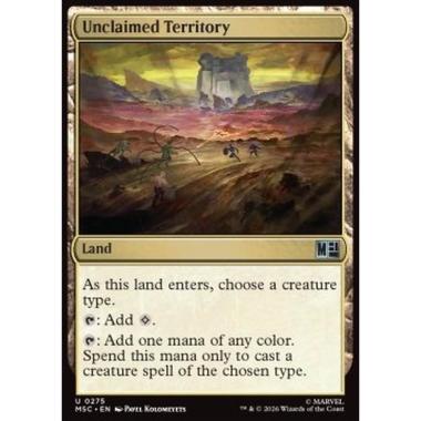 Unclaimed Territory - Territorio Non Rivendicato - [MSC][NM]