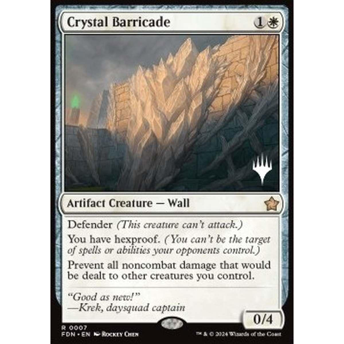 Crystal Barricade (V.2) - Crystal Barricade (V.2) - [PFDN][NM]