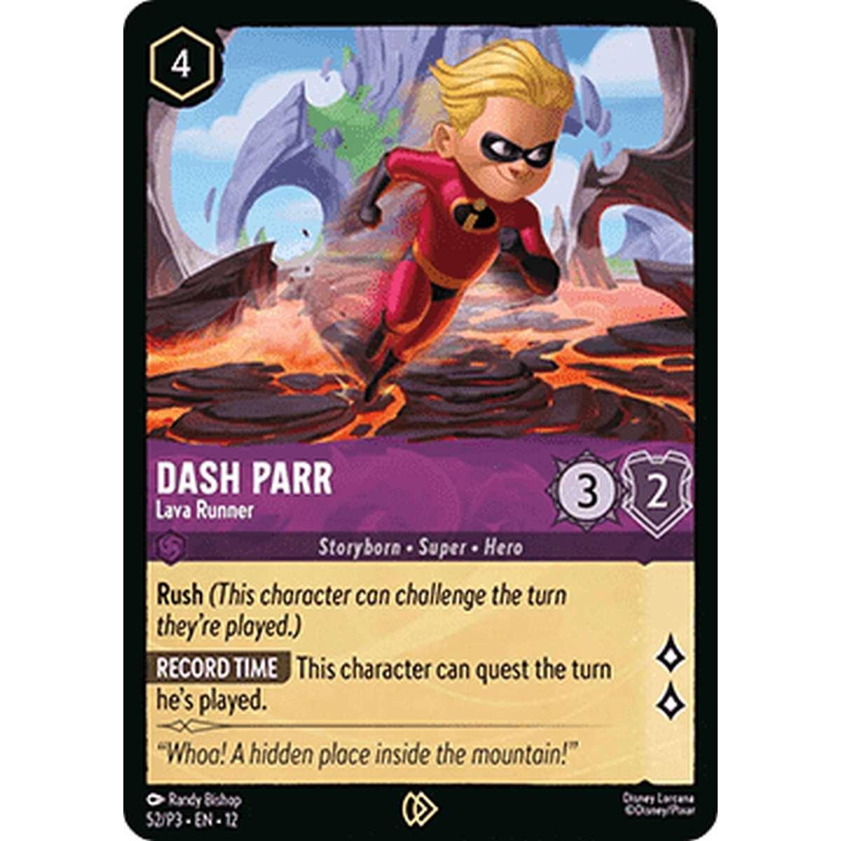Dash Parr - Lava Runner - Flash Parr - Corridore su Lava - [PR3][NM] [Foil]